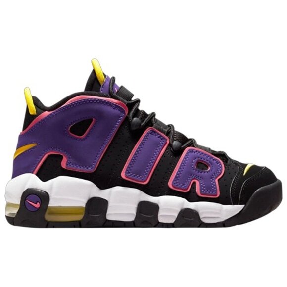 Nike Air More Uptempo Black Court Purple Basketball DZ5278-001 Kids GS pippen - Picture 3 of 16